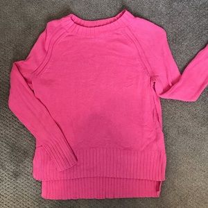 Pink sweater